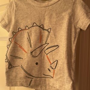 Dinosaur stitched shirt